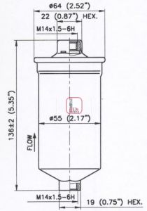 filtru combustibil