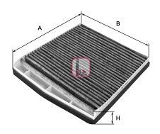 Filtru, aer habitaclu