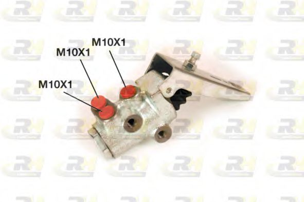 Regulator putere de franare