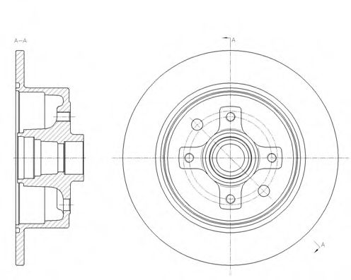 Disc frana