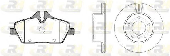 Set frana, frana disc