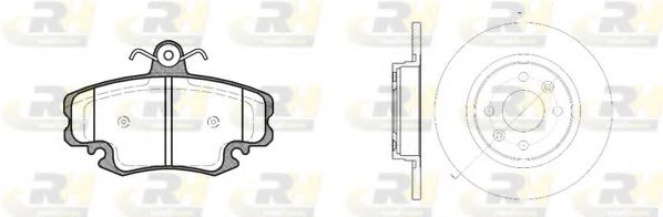 Set frana, frana disc