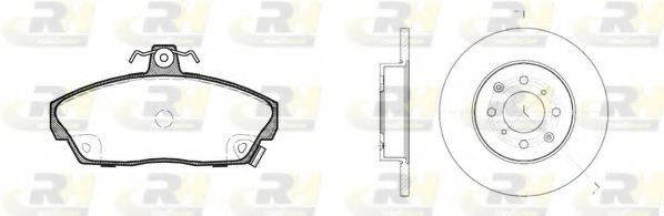 Set frana, frana disc