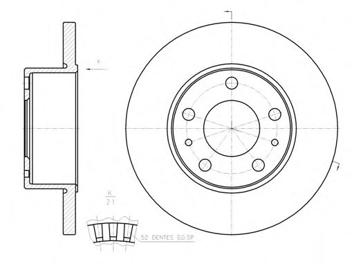 Disc frana