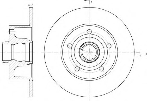 Disc frana