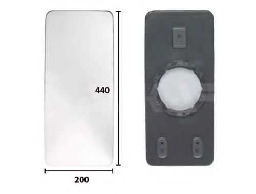 Sticla oglinda, oglinda retrovizoare exterioara