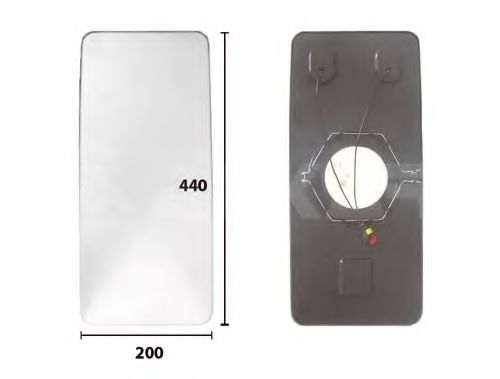Sticla oglinda, oglinda retrovizoare exterioara