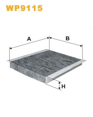 Filtru, aer habitaclu