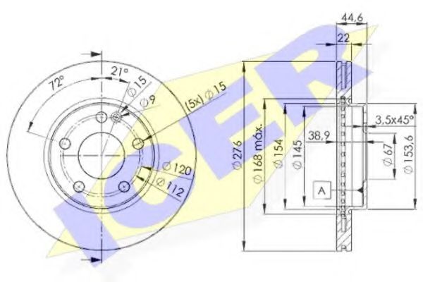 Disc frana