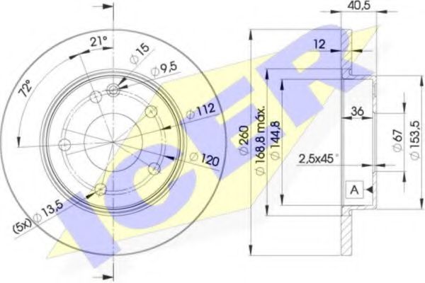 Disc frana