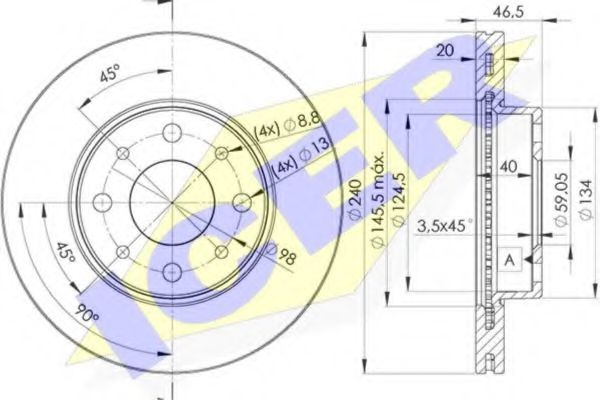 Disc frana