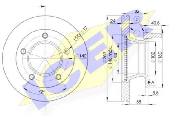 Disc frana