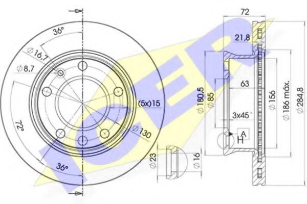 Disc frana