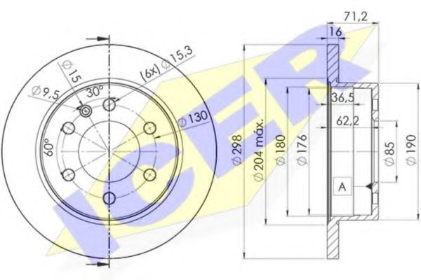 Disc frana