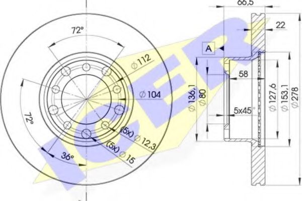 Disc frana