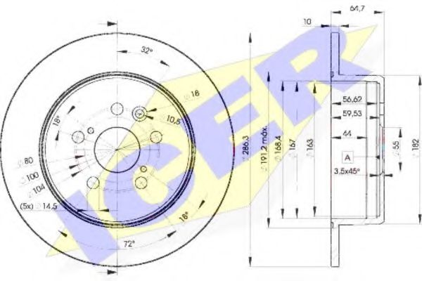 Disc frana