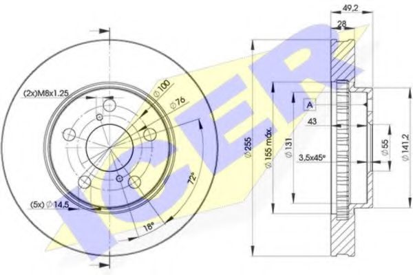 Disc frana