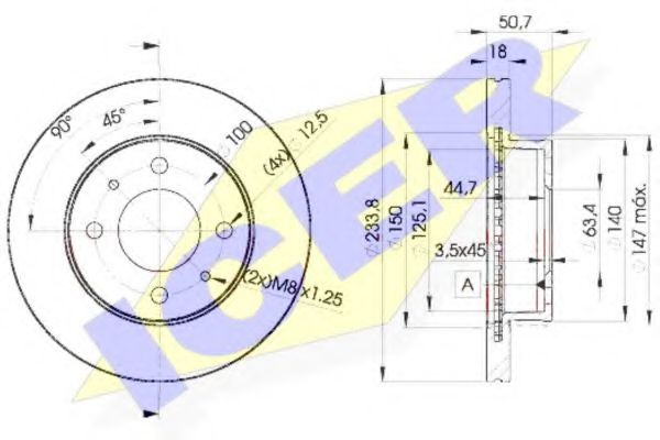 Disc frana