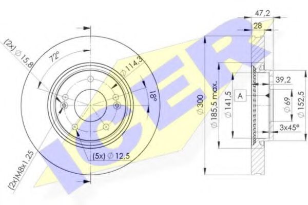 Disc frana