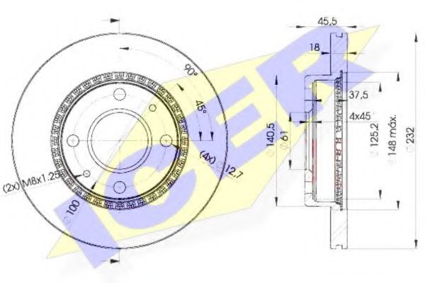 Disc frana