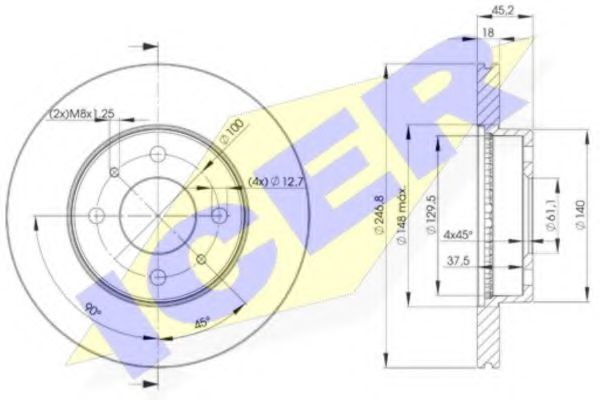 Disc frana