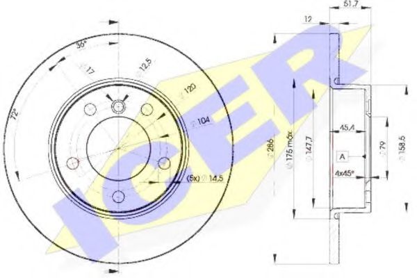 Disc frana