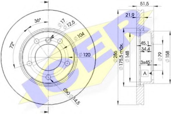 Disc frana