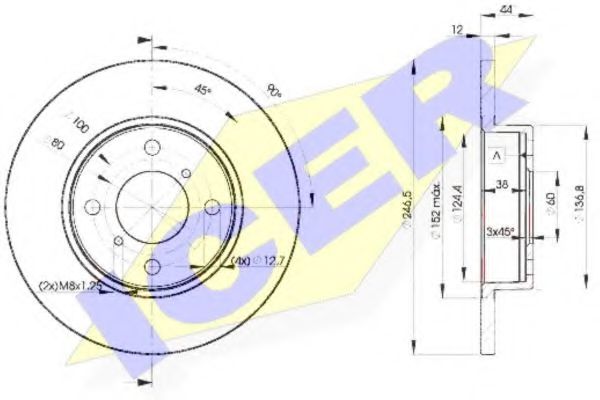 Disc frana