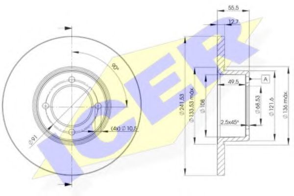 Disc frana