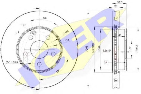 Disc frana