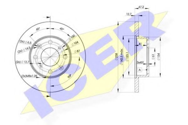 Disc frana