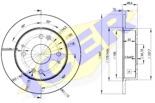 Disc frana