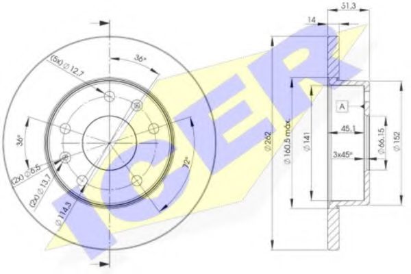 Disc frana