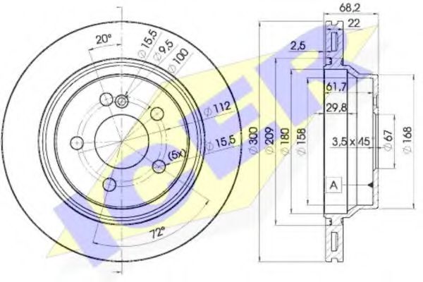 Disc frana