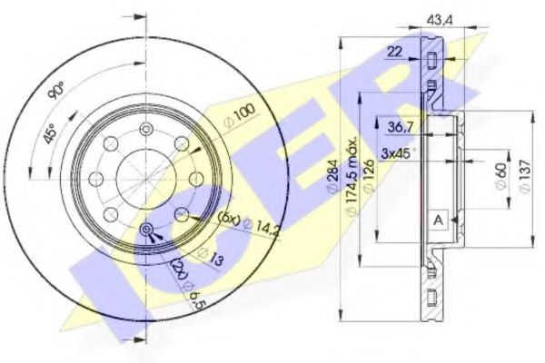 Disc frana