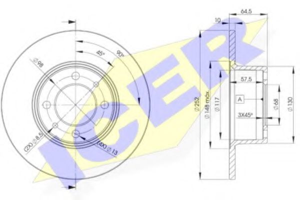 Disc frana