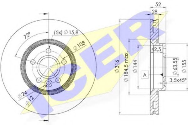 Disc frana