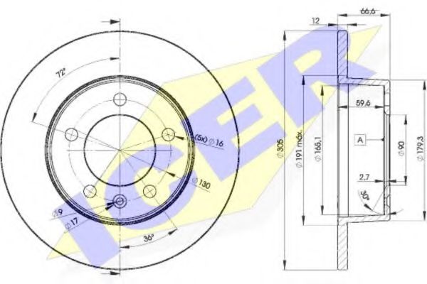 Disc frana