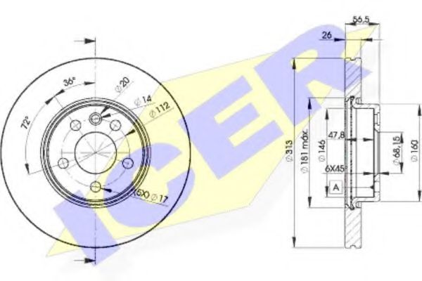 Disc frana