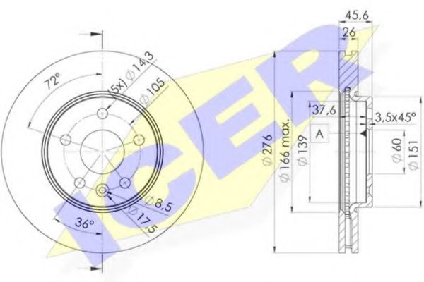 Disc frana