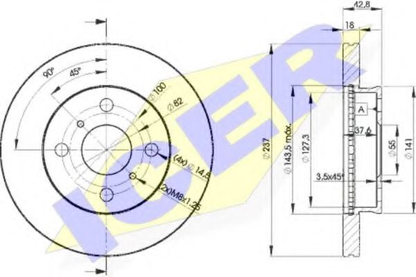 Disc frana