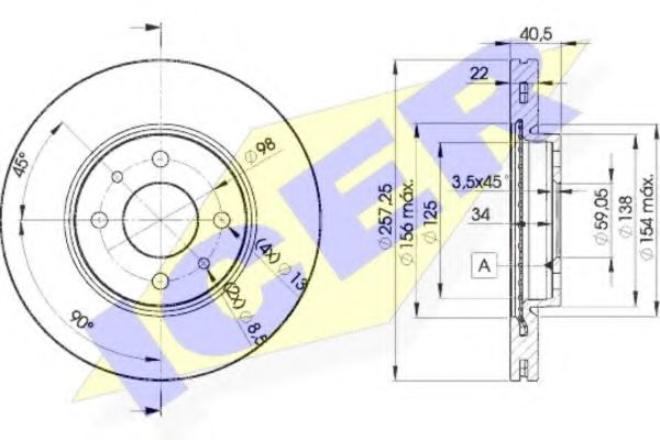 Disc frana