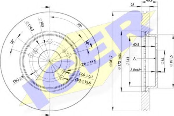 Disc frana