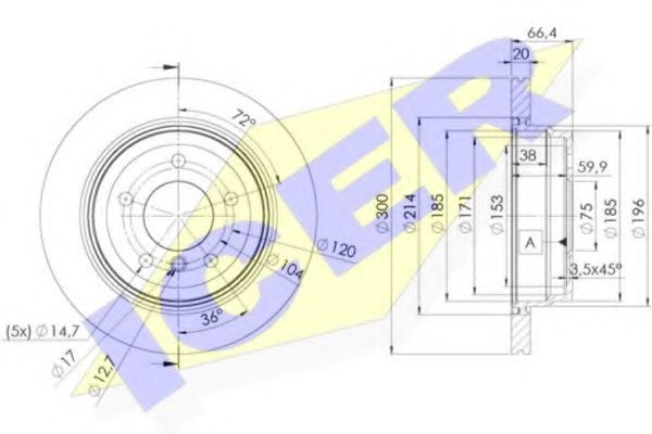 Disc frana