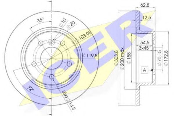 Disc frana