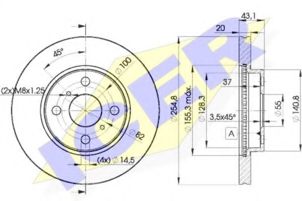 Disc frana