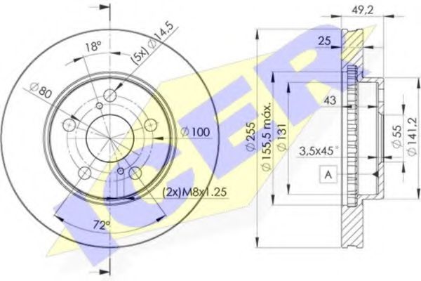 Disc frana