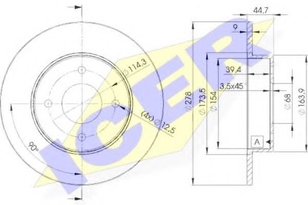 Disc frana