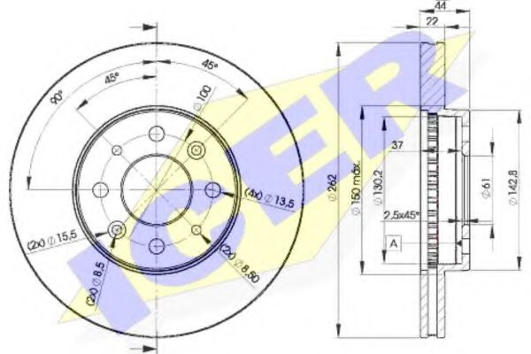 Disc frana