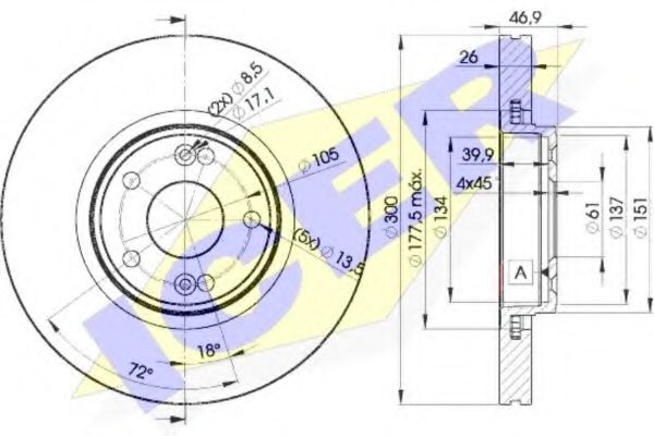 Disc frana